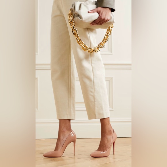 Christian Louboutin Pigalle Follies 100 Patent Leather Pumps - Picture 3 of 15